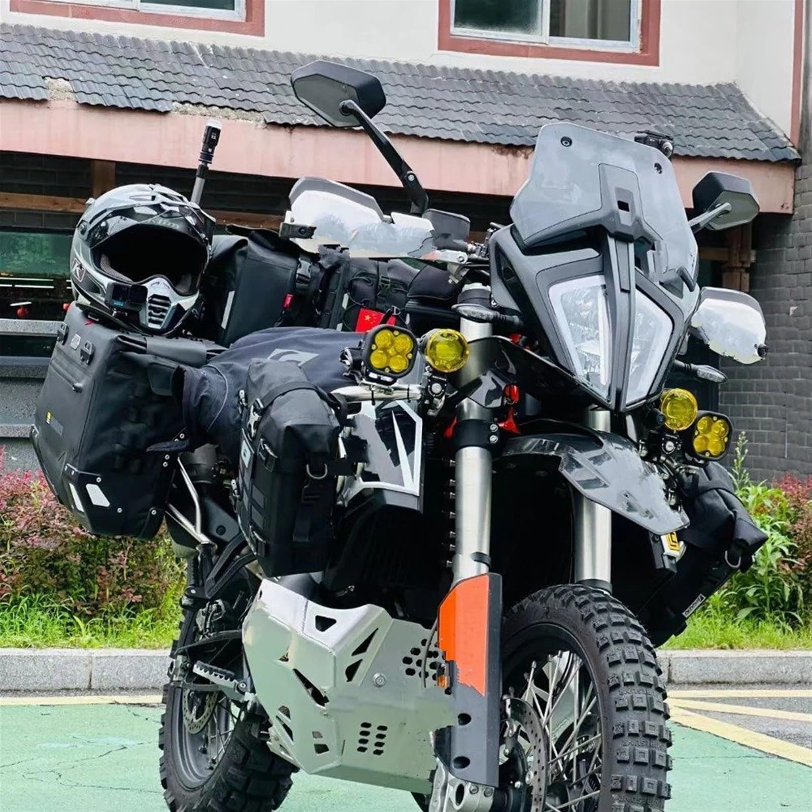 Amazon.co.jp: バイク用 ミラー 用 890 用 アドベンチャー バイク